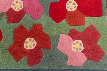 Gunilla Lagerhem Ullberg, carpet, "Red Roses", Kasthall Design, 240 x 170 cm.
