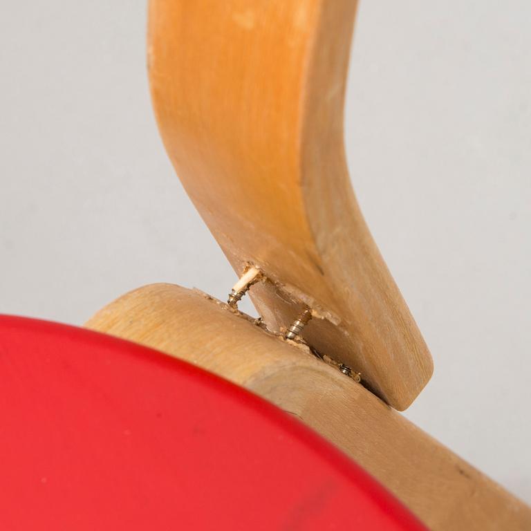 Alvar Aalto, Stolar, 4 st, modell 69, O.Y. Huonekalu- ja Rakennustyötehdas A.B, 1957.