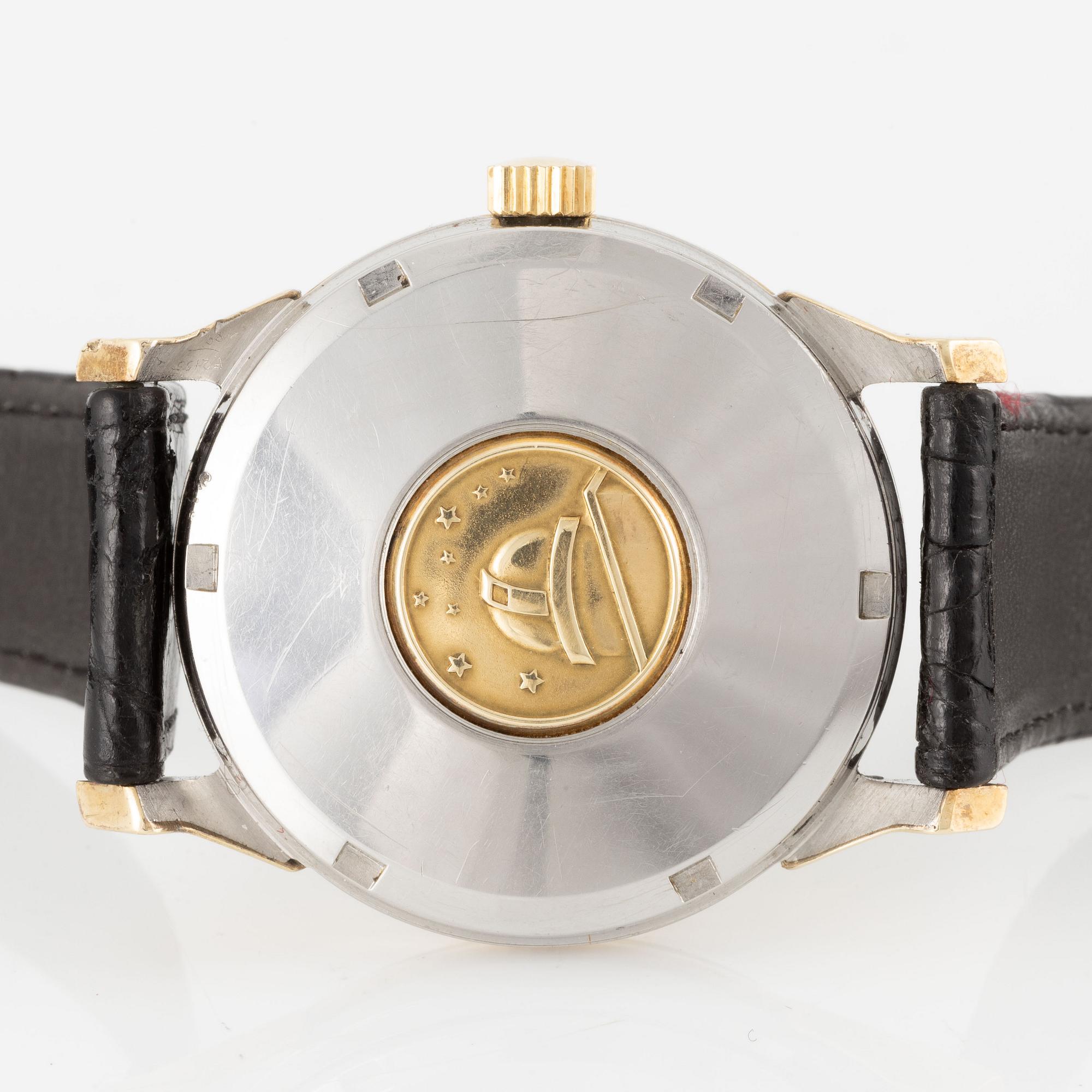 Omega, Constellation, Chronometer, "Pie-Pan", wristwatch, 34 mm.