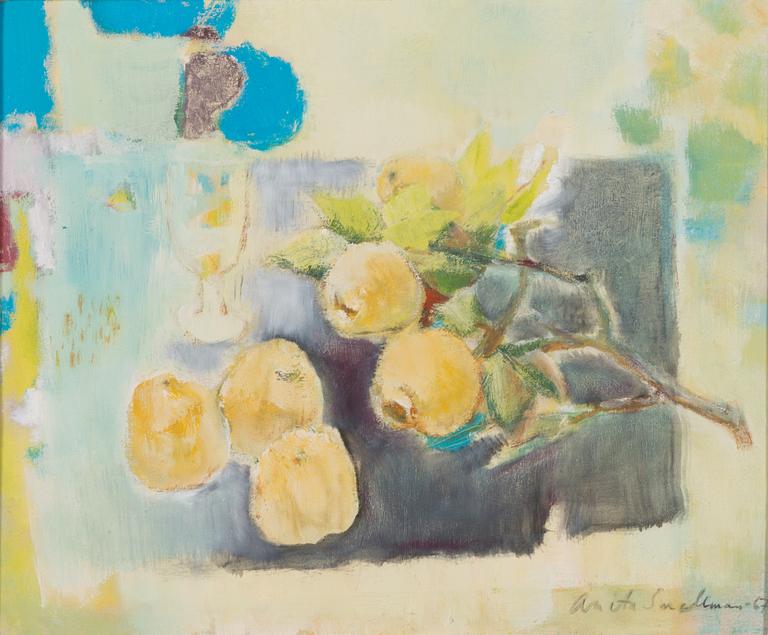 Anita Snellman, oil on canvas, signed and dated -67.