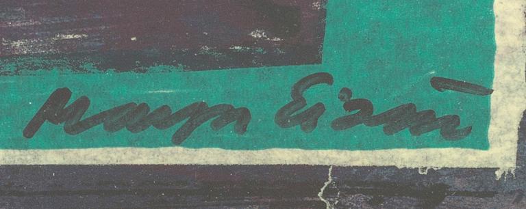 MAYA EIZIN ÖIJER, silkscreen signed and numbered.