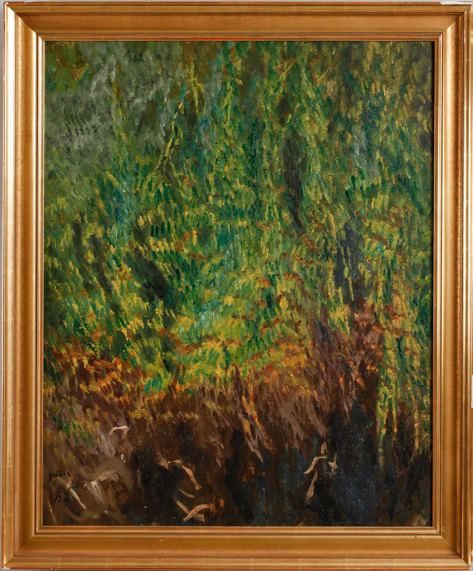 BRUNO LILJEFORS, tidigare tillskriven, olja på duk, monogramsign.