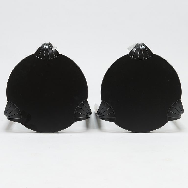 ALVAR AALTO, A pair of late 20th century 'X600' stools for Artek.