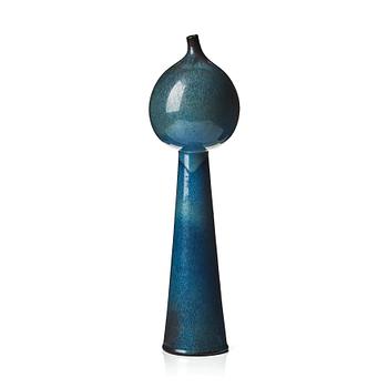 63. Stig Lindberg, a stoneware vase / sculpture, Gustavsberg studio, Sweden 1950's.