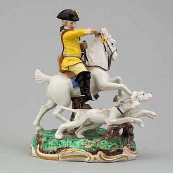 A 20th century porcelain figurine, probably Germany.