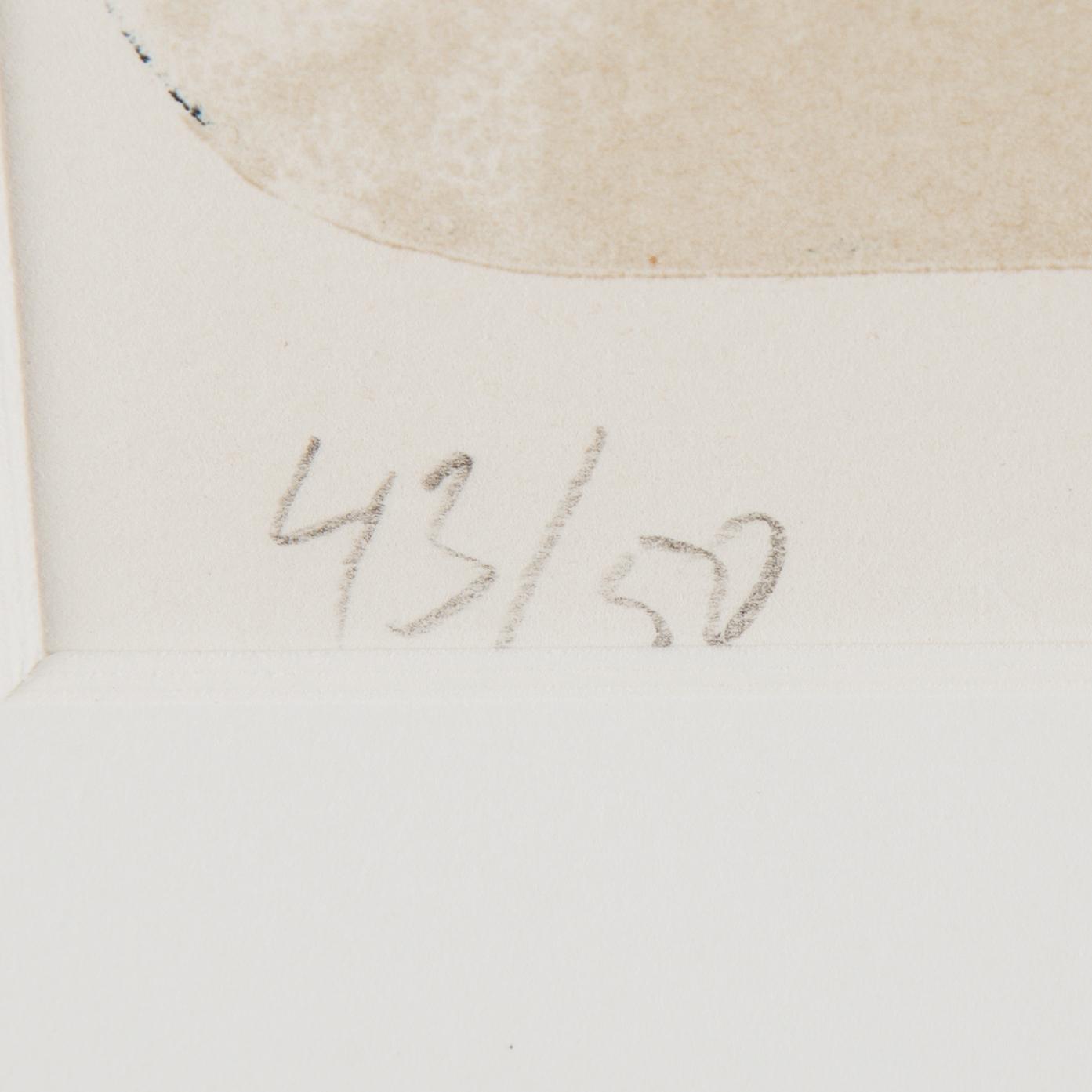 ÖRJAN WIKSTRÖM, litografi, signerad och numrerad 43/50, daterad -86.