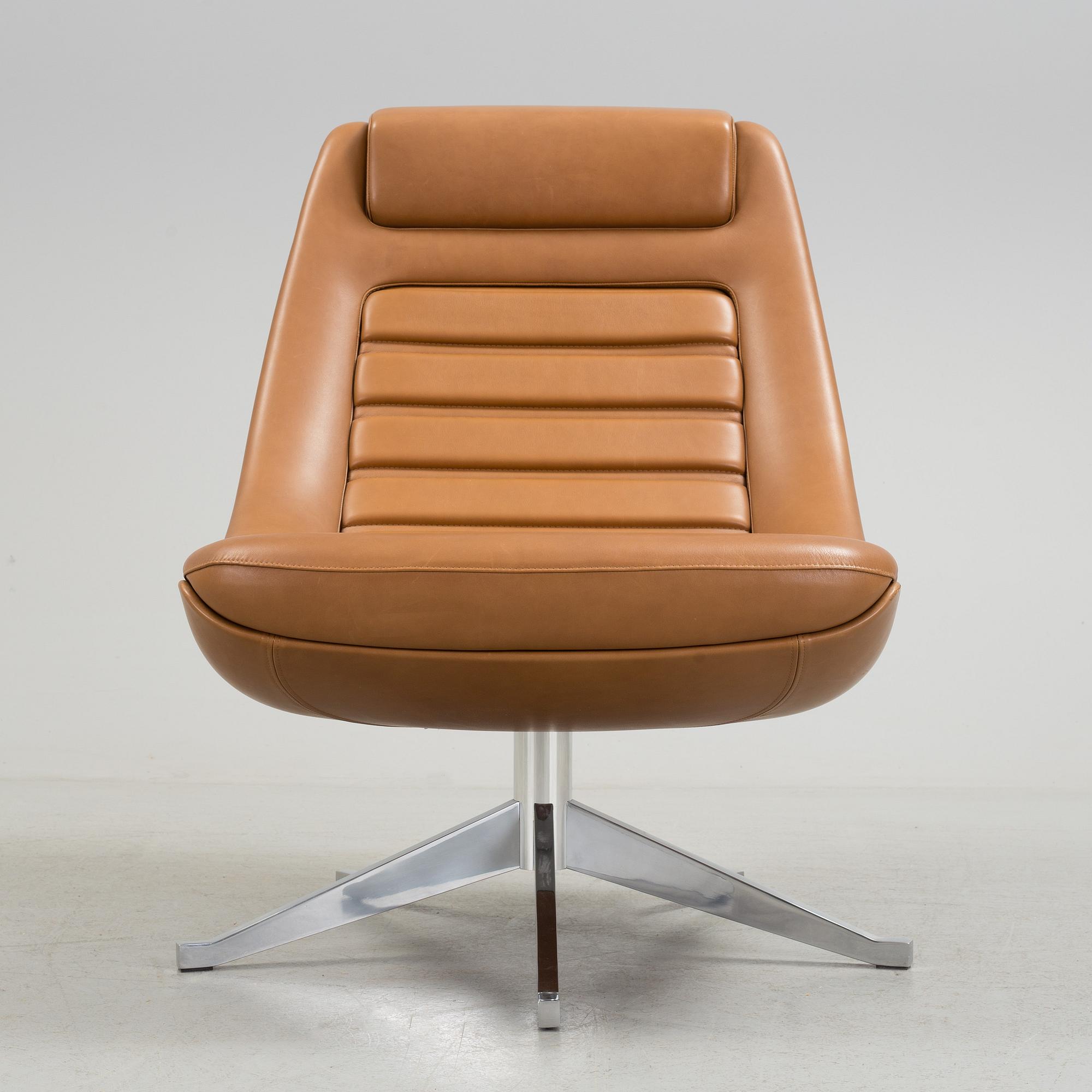 PIO MANZU, fåtölj, "Manzù Lounge Chair" Alias, 2000-tal.