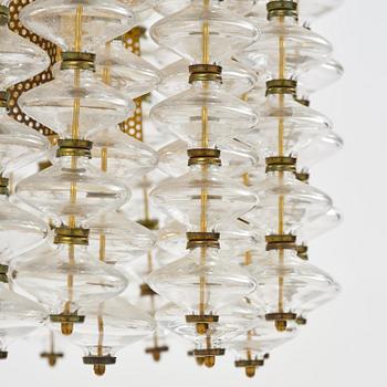 Hans-Agne Jakobsson, taklampa, "Estrella", modell "T 580", Hans-Agne Jakobsson AB, Markaryd, 1960-70-tal.