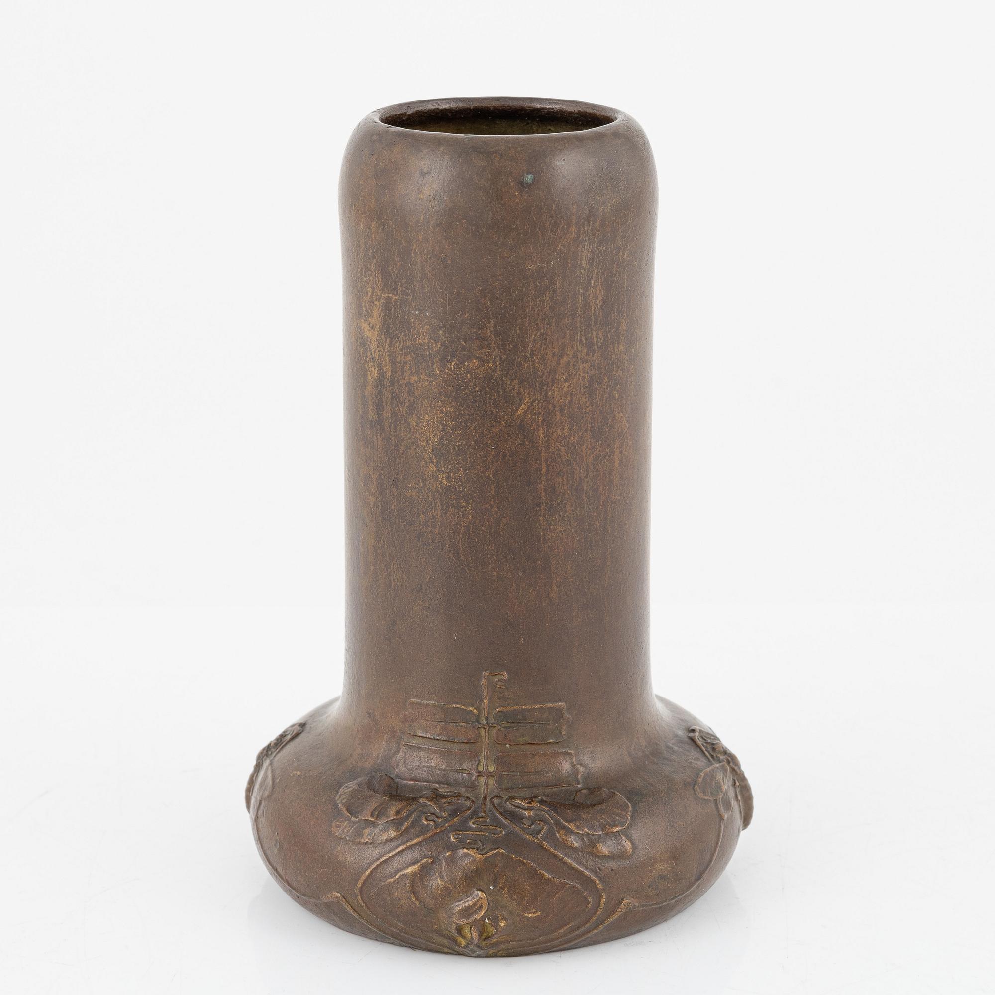 Hugo Elmqvist, an Art Nouveau vase, Stockholm, early 20th Century.