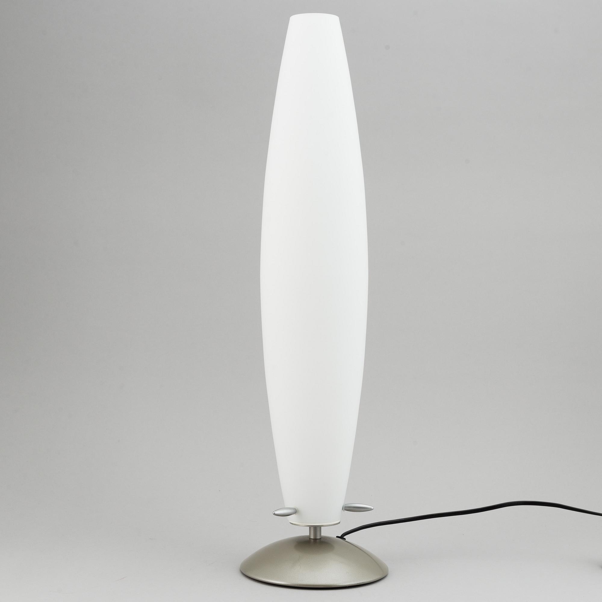 A Vetri Murano, Italy table lamp.