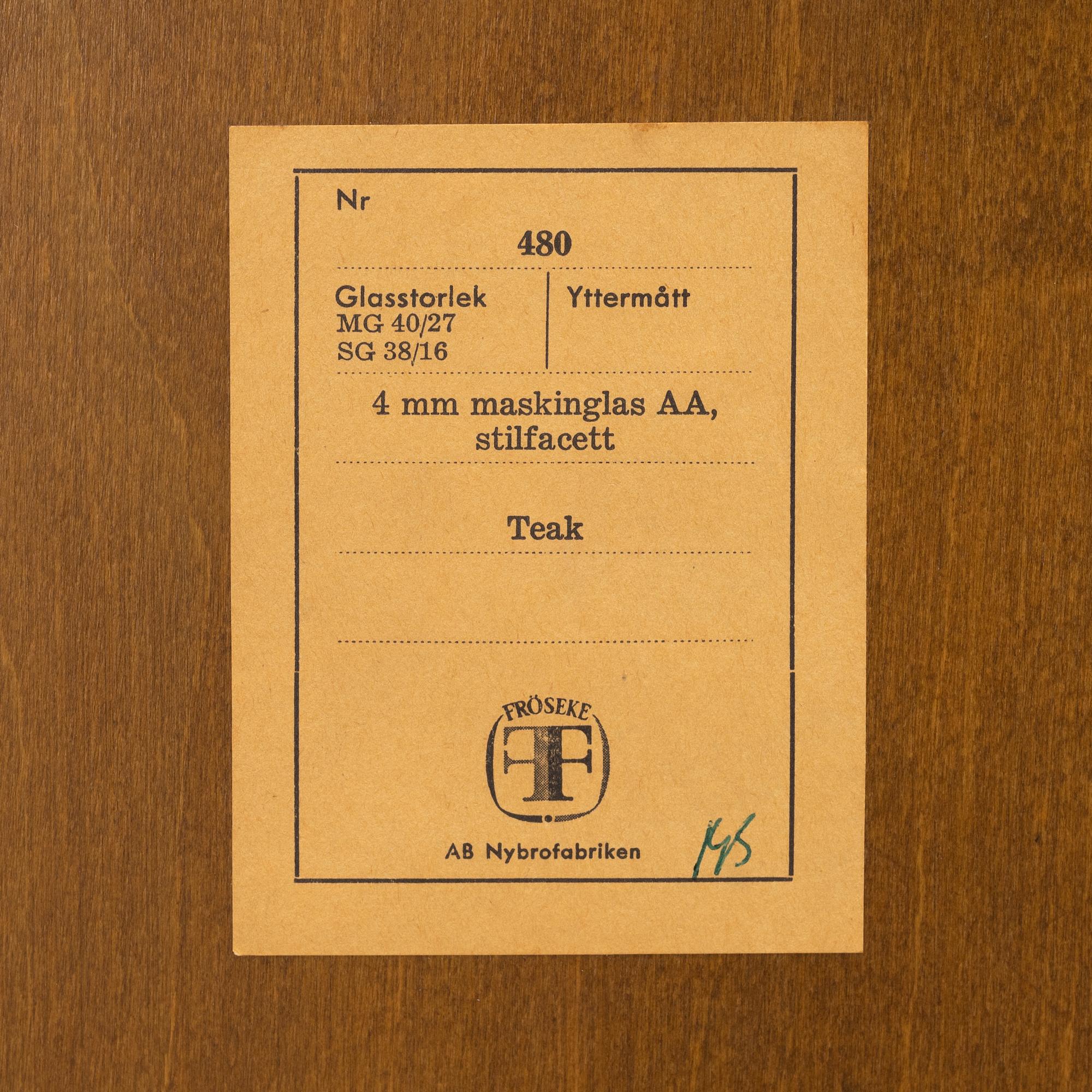 Toalettbord, Swedish Modern, Fröseke, 1900-talets mitt.