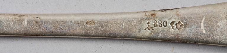 BESTICK, 6 st, silver.