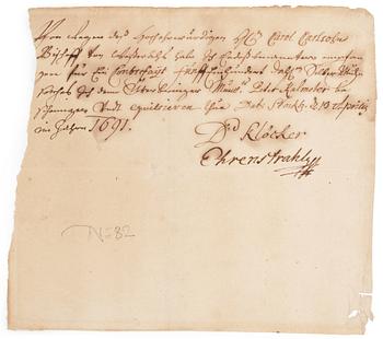 David Klöcker Ehrenstrahl, "Carolus Carlsson (Cederström)" (1642-1708).