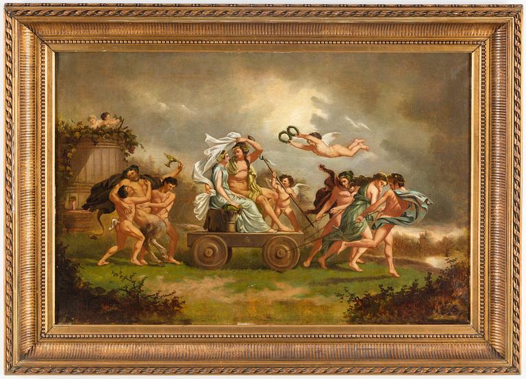 JEAN HONORÉ FRAGONARD, after, oil on canvas, bears signature.