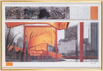 Christo & Jeanne-Claude, "The Gates, Central Park, New York".