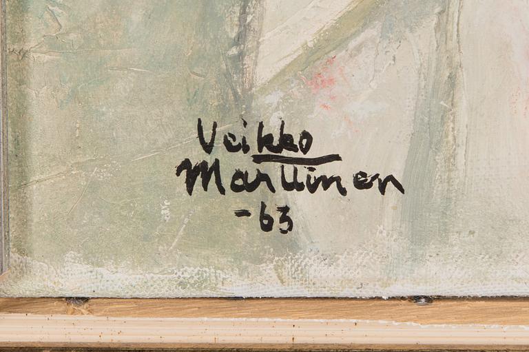Veikko Marttinen, Sittande model.