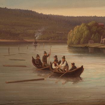 Albert Blombergsson, Motif from Siljan and Leksand.