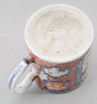 MUGG, porslin, Kina, Qianlong 1736-1795.