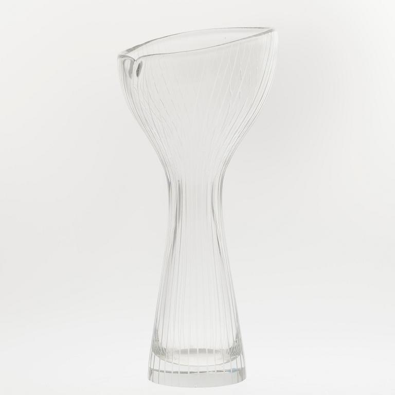 VAS, glas, signerad Tapio Wirkkala, Iittala -55.