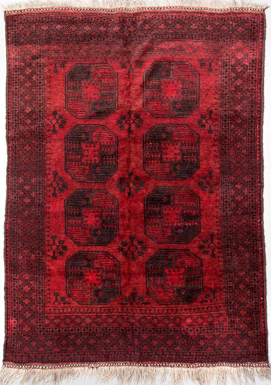 An Afghan rug, old/semiantique, 230 x 175 cm.