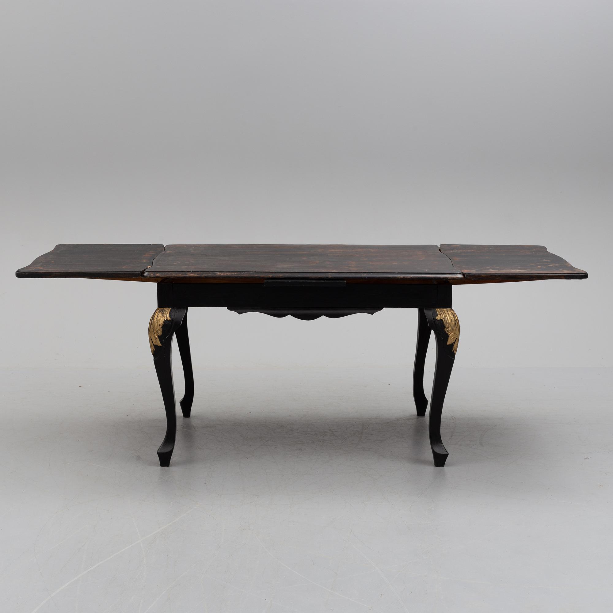 a circa 1900 dining table.