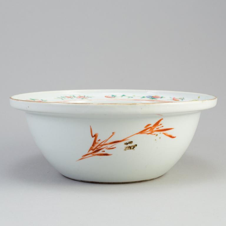 a 19th century chinese porcelain bowl.