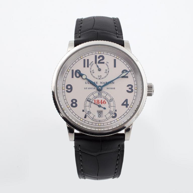 ULYSSE NARDIN, Le Locle Suisse, Marine Chronometer, armbandsur, 38 mm,