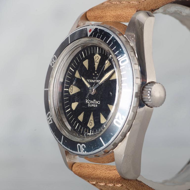 ETERNA-MATIC, Super Kontiki, wristwatch, 40 mm,