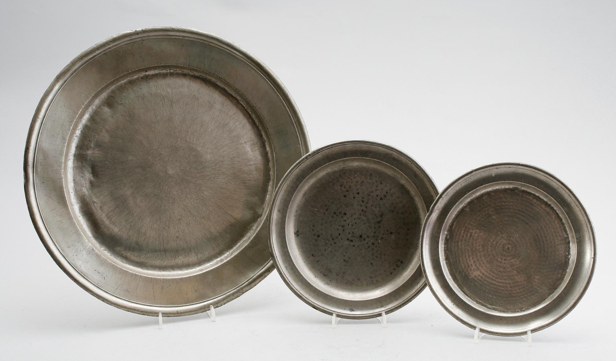 TENNFAT, 3 st, 1800-tal.