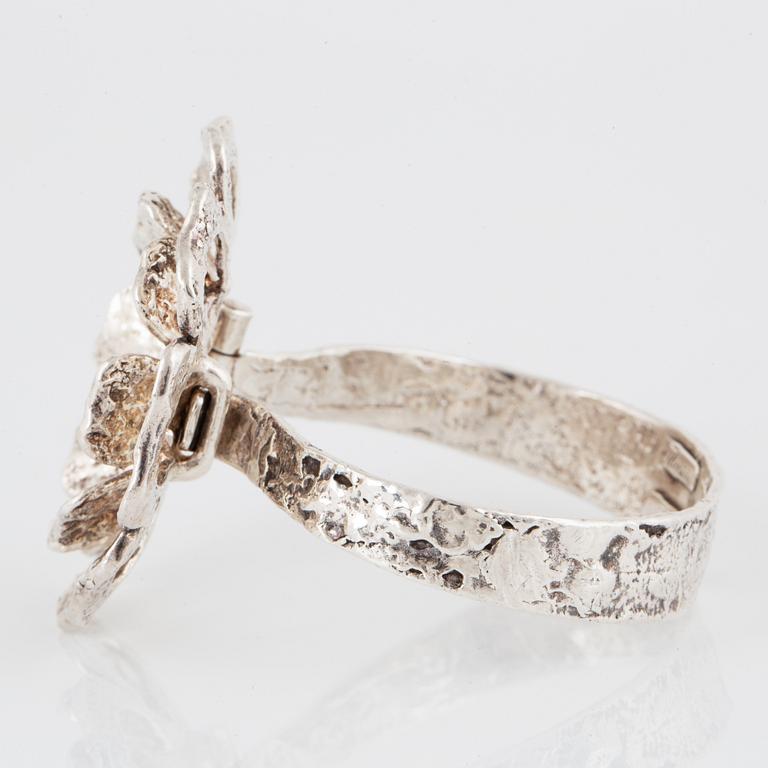 Theresia Hvorslev, armring, silver.
