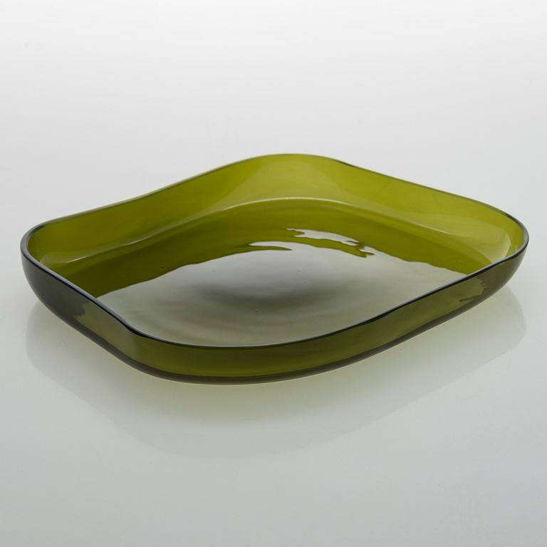 Alvar Aalto, lautanen, malli 3900-40, signeerattu Alvar Aalto Iittala -56.