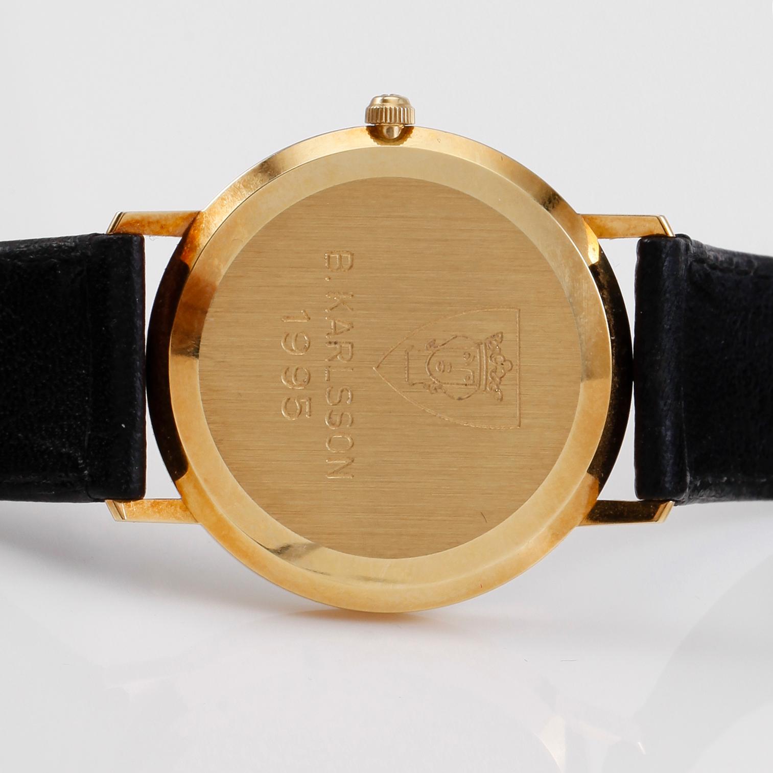 ARMBANDSUR, 18K guld, Eterna, 1995.