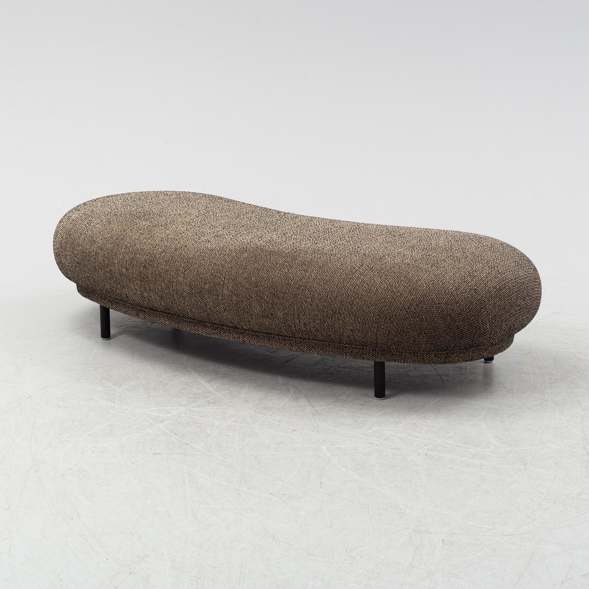 A contemporary 'Dandy Ottoman' by Chris Martin for Massproductions.