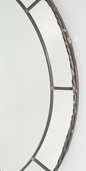 A mid 20th centuryEriksmålaglas mirror.