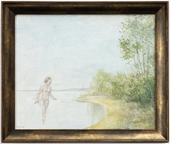Robert Högfeldt, Wading woman.