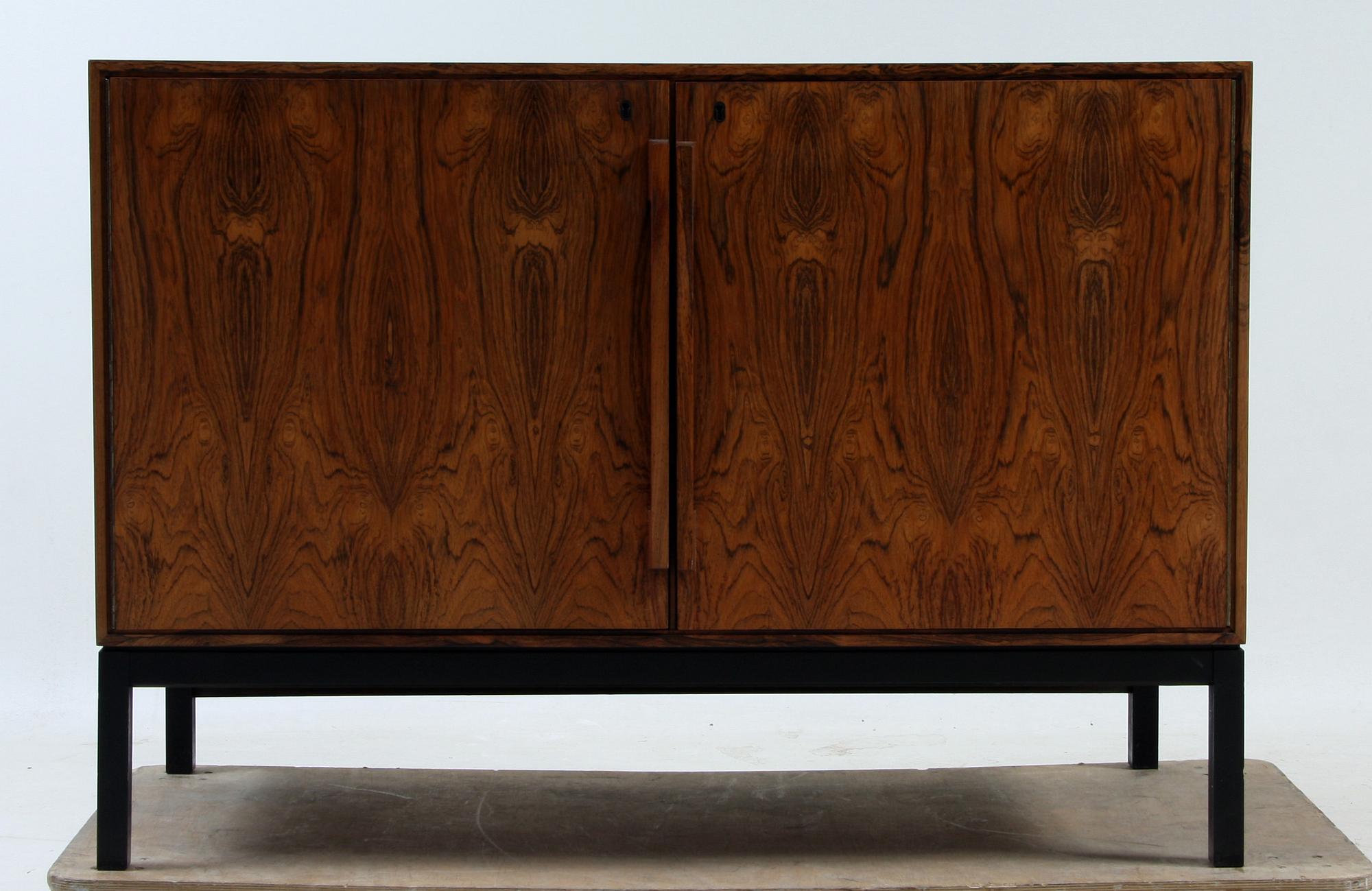 BARSKÅP MED KYLSKÅP, design Bernadotte & Björn, Scan-Atlas and Silkeborg Mobelfabrik, Danmark, 1960-ta.