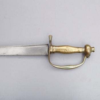 HUGGARE, modell 1748-1795, för artilleri och flottan.