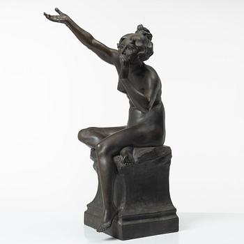 Alice Nordin, seated female figure.