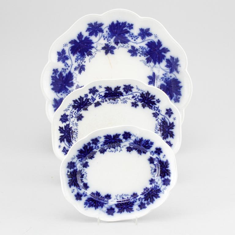 Dinner service, 69 pieces, "Grape Vine", Artur Percy, Gefle, first half of the 20th century.