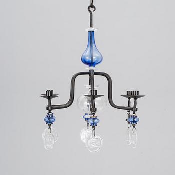 LJUSKRONA, Erik Höglund, Kosta smide och glas, 1900-talets senare del.