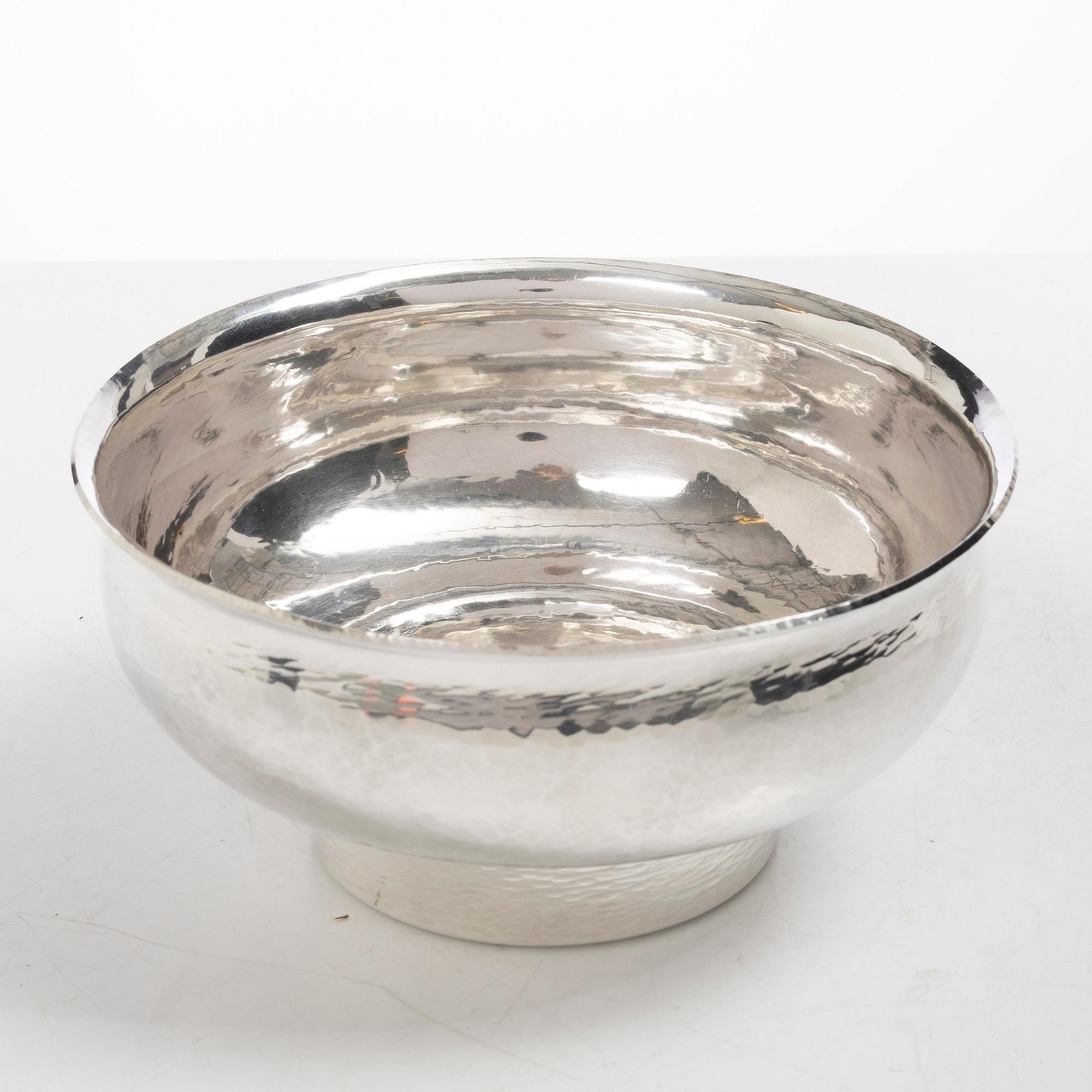 Atelier Borgila, skål, sterling silver, Stockholm 1978.