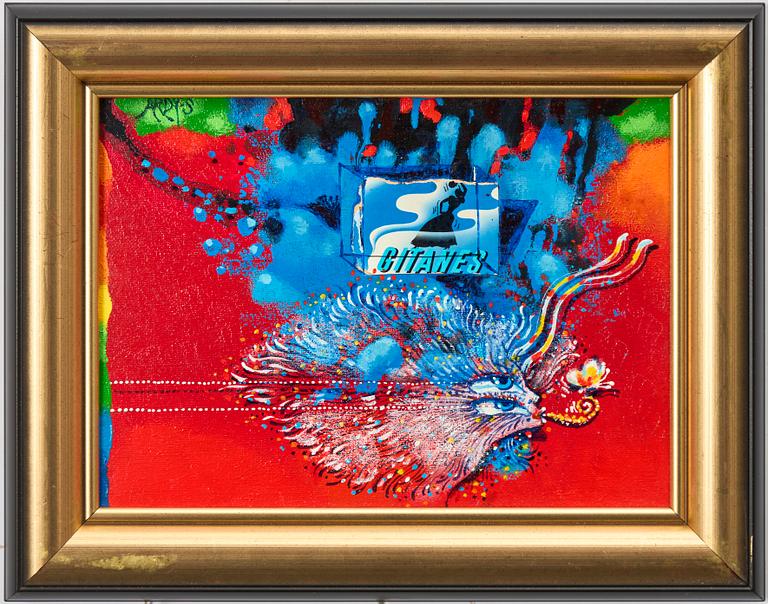 Ardy Strüwer, "Nuage Bleu" (En France).