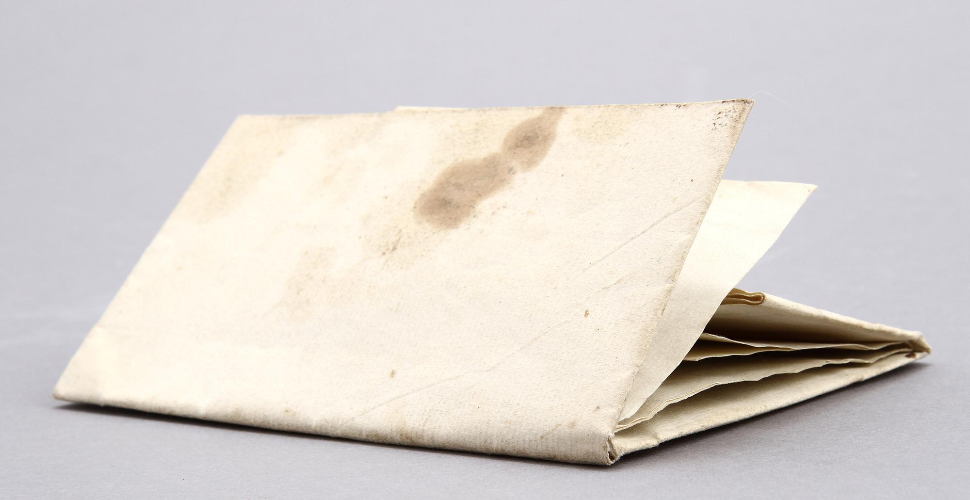 KUNGLIGT BREV, sign Carl Johan (Karl XIV Johan) samt dat 29 October 1823.