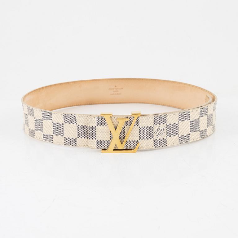 Louis Vuitton, belt, "LV Initiales", size 80.