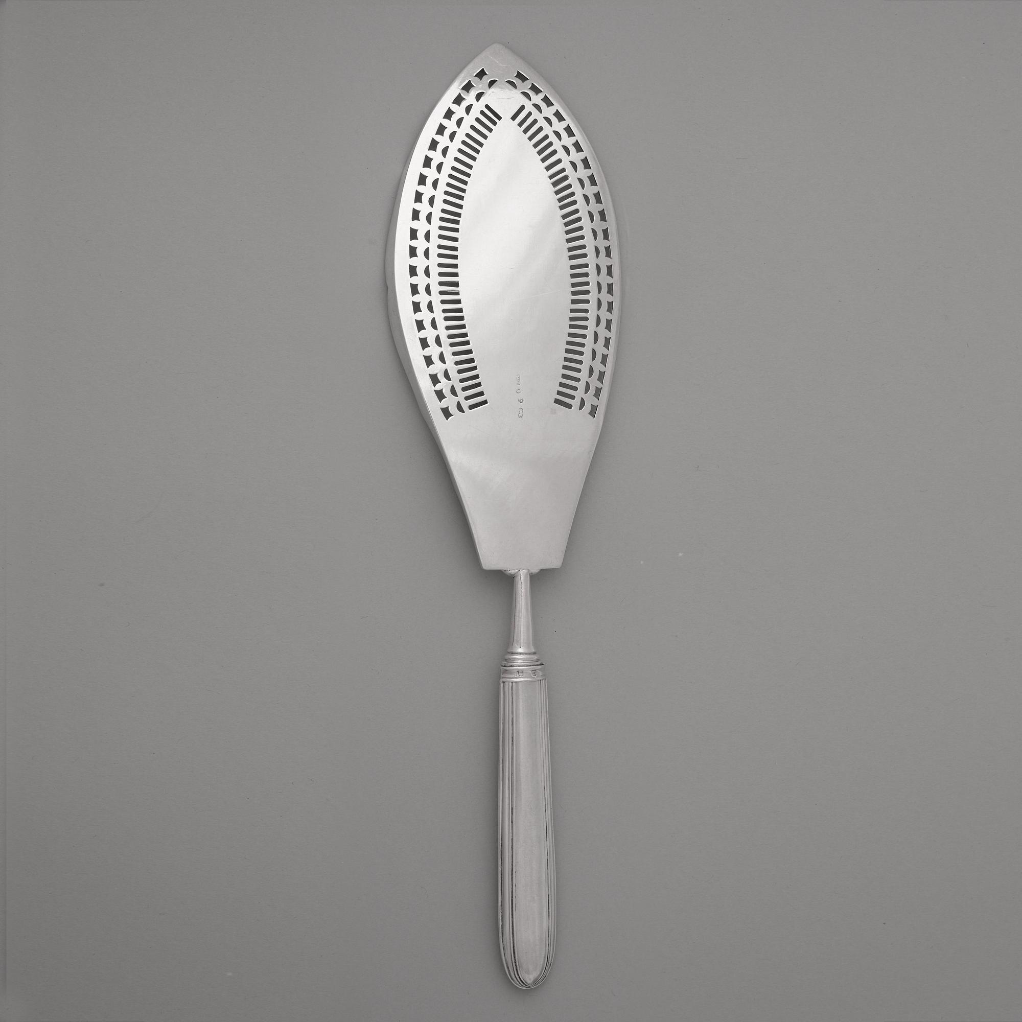Pehr Zethelius, fiskspade, Stockholm 1809. Empire.