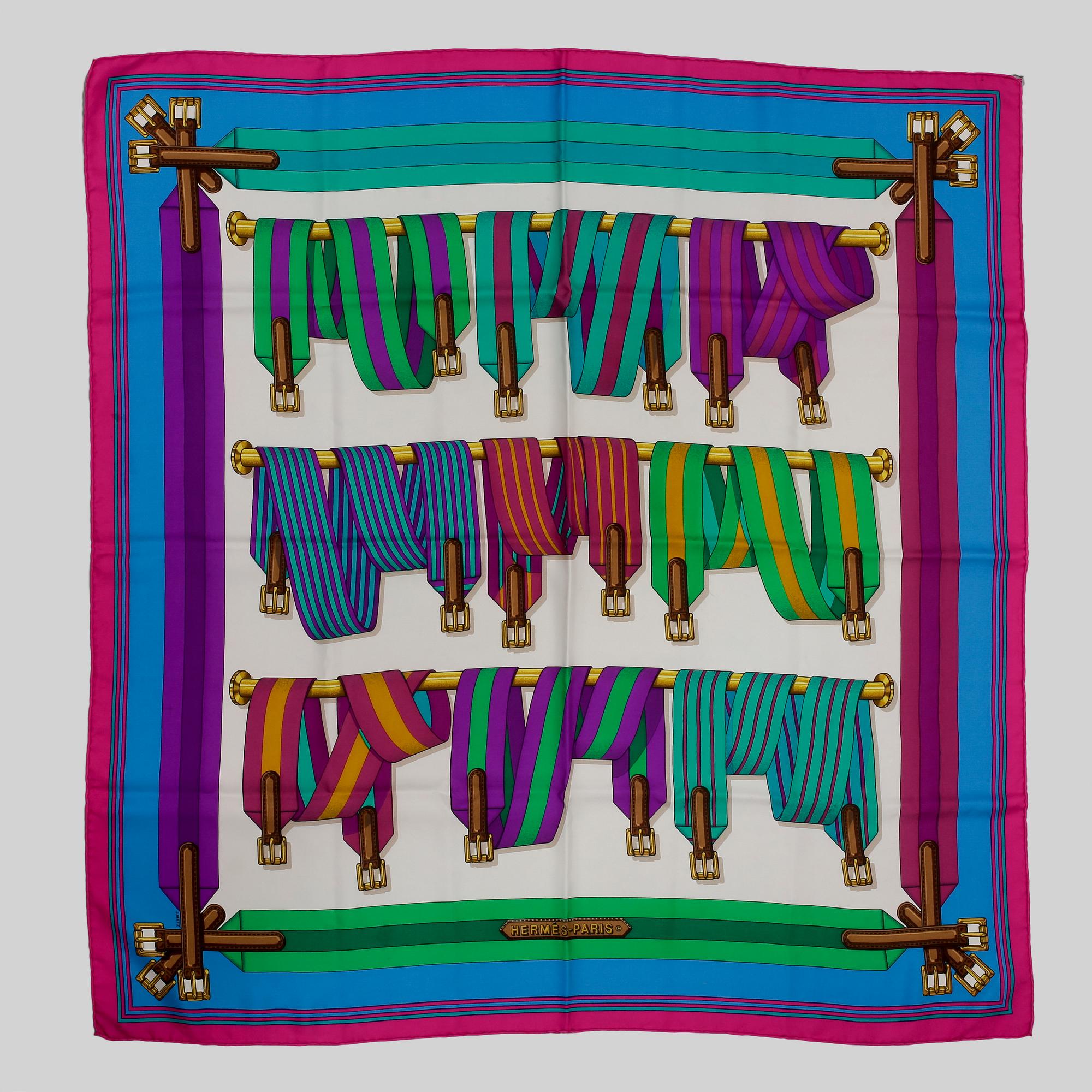 SCARF, "Sangles", Hermès.