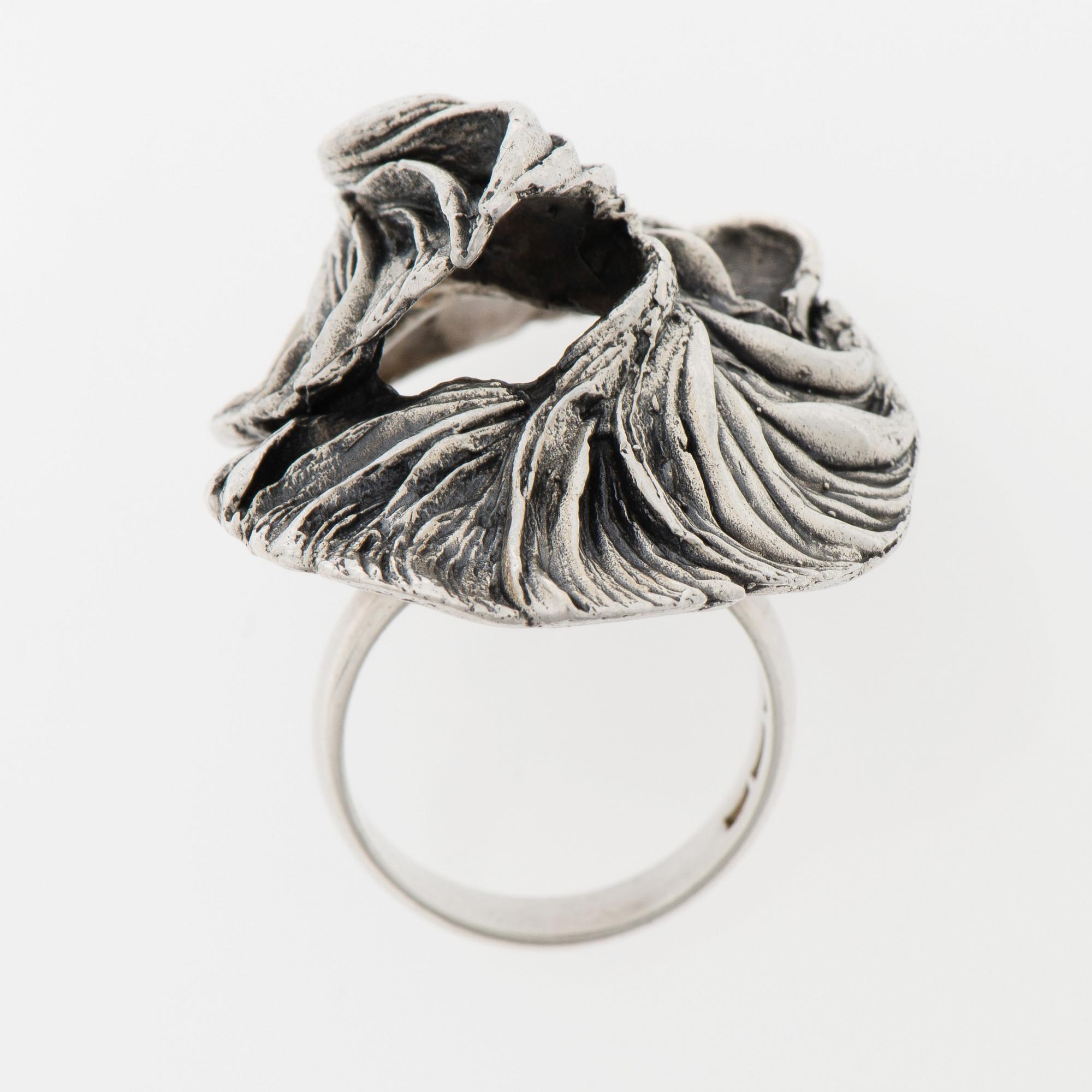 RING, silver, Helsingfors 1972.