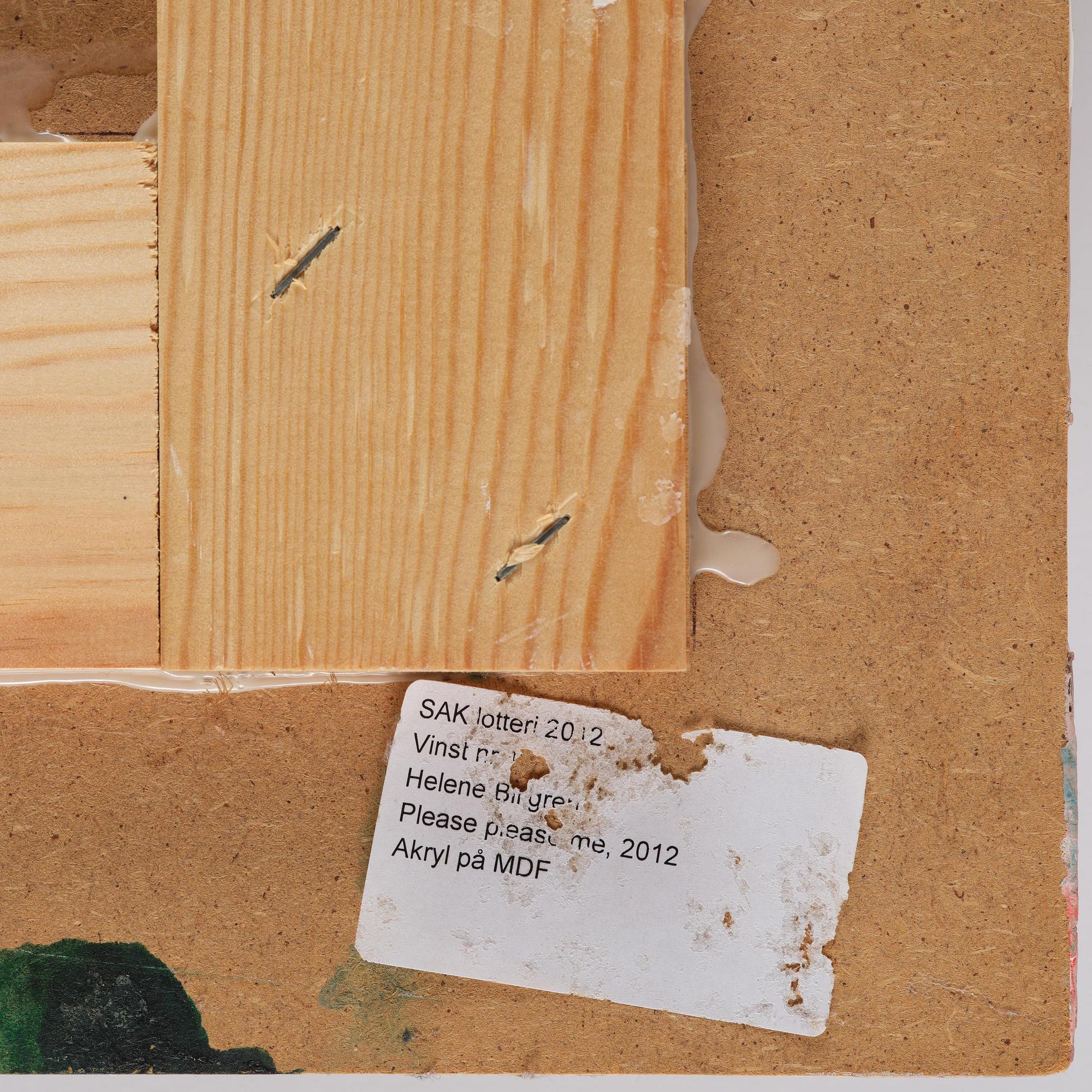 Helene Billgren, "Please please me".