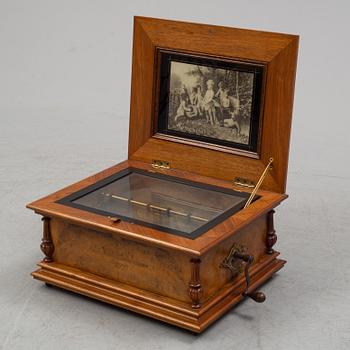 SPELDOSA, Symphonion, Jul. Heinr. Zimmermann, Leipzig, Tyskland, sent 1800-tal.