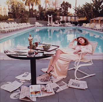 208. Terry O'Neill, "Faye Dunaway, Hollywood, 1977".